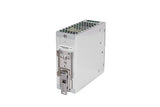 Economical rail power supply with 75W efficiency of 88% has four kinds of output protection